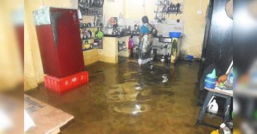 The Goa section was cut off due to relentless rain continued to the state of the pummel