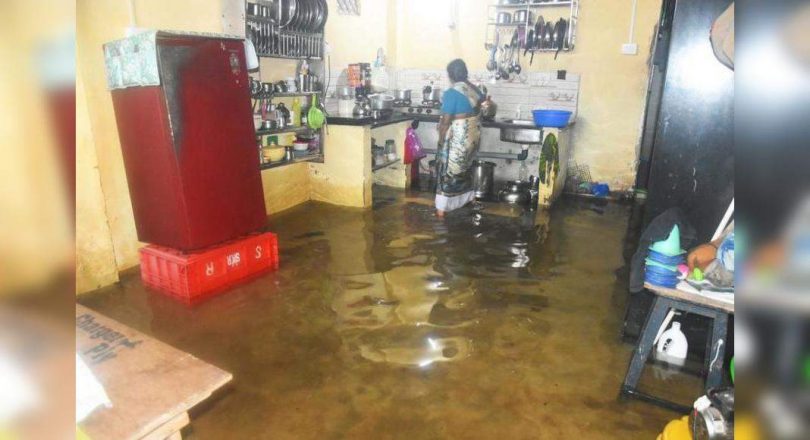 The Goa section was cut off due to relentless rain continued to the state of the pummel