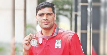 Restored from Covid, Satish Kumar Boxer Tokyo Podium