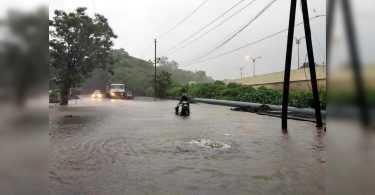 Navi Mumbai gets 260mm rainfall, in Thane, men are afraid of sinking