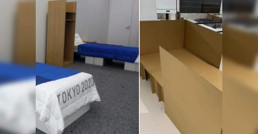 Cardboard beds in the Olympic Village of Tokyo 'sturdy', said IOC