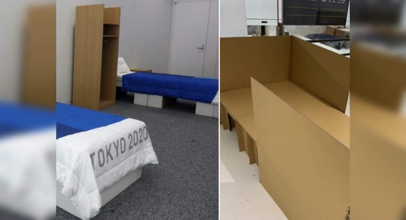 Cardboard beds in the Olympic Village of Tokyo 'sturdy', said IOC
