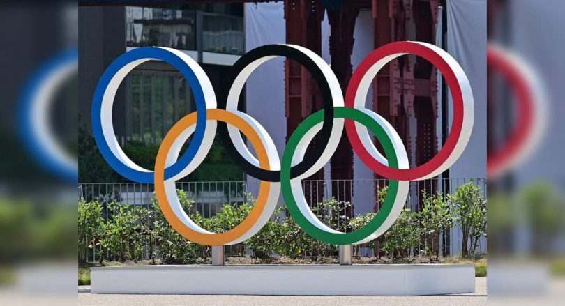 Tokyo Spectators Tire left the confused Olympic athlete