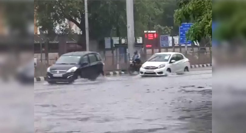Waterlogging HITS Traffic in Delhi, Gurugram, Noida