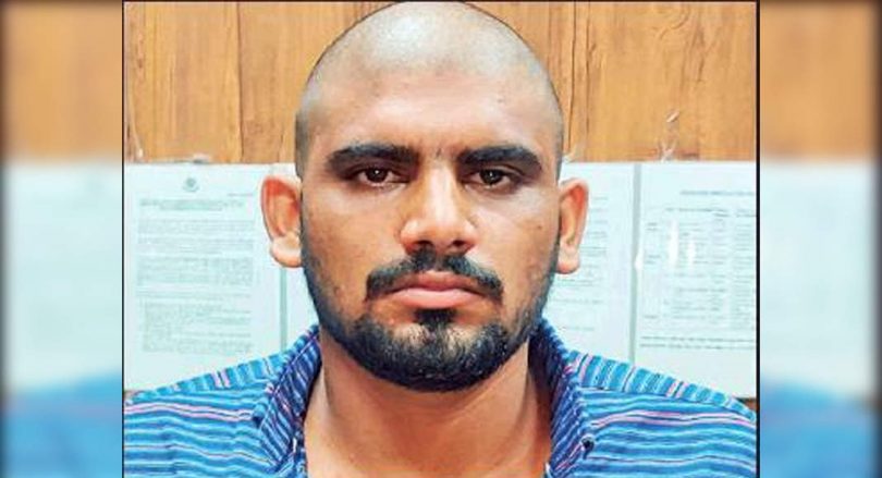 Criminal out to squeeze Bizman was held after a shootout in Delhi