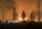 Dangerous conditions complicate wildfire fight in US Western