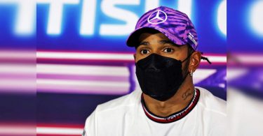 Hamilton suffered racist abuse online after the British GP