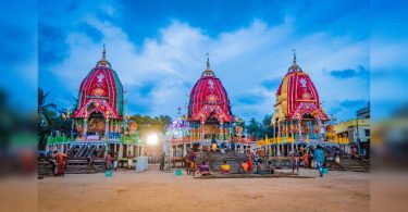 Drone to detect violators of curfew during the budding yatra at Puri Odisha