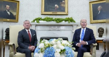 Biden met King Jordan Abdullah to discuss the Middle East's problem