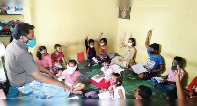 In Chanda, the school reaches the student's door