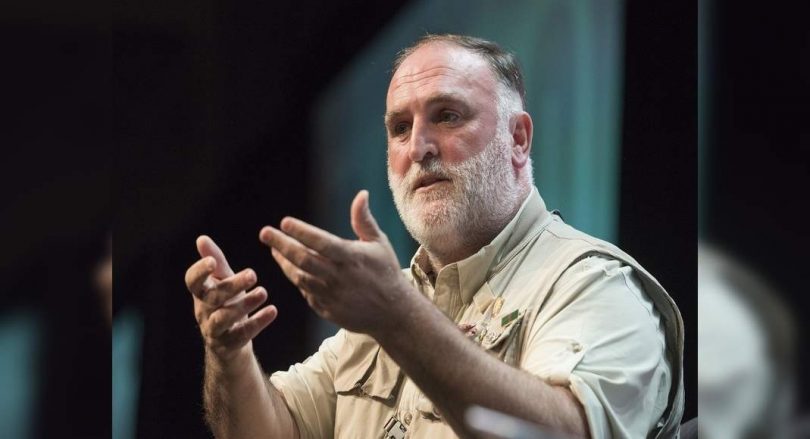 Spanish Honors Chef Jose Andres for Humanitarian Kitchen