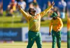 Tabraiz Shamsi turned South Africa to victory against Ireland at the first T20i