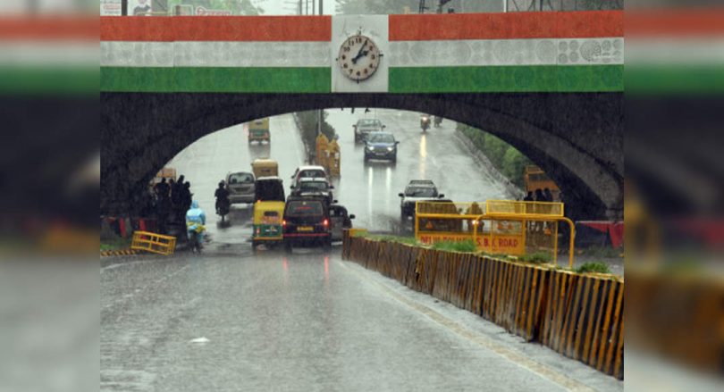 Delhi got the first heavy rainy day of the season