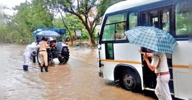 They were prepared: 1,200 police made Gurugram move with a rain plan