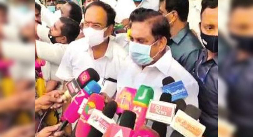 Sasikala can't 'shown' aiadmk, said Palaniswami