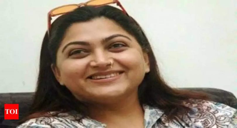 The Khushbu Sundar Twitter account is hacked