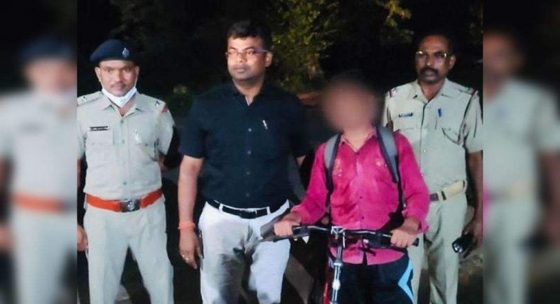 Students, who fled their homes because of the fear of the exam, saved