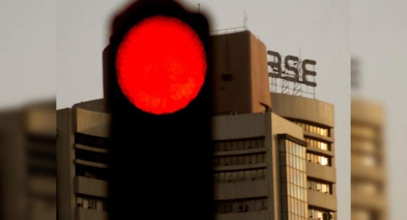 Sensex Slip 355 points in the middle of a global sale; Nifty settles below 15,650