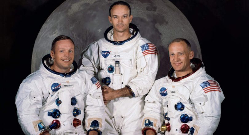 52 Years of Apollo Mission 11: Neil Armstrong Day Arranging Feet in the Moon