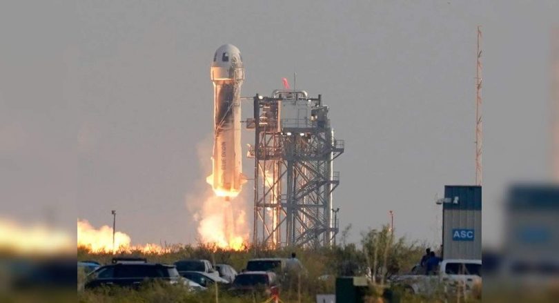 Jeff Bezos followed Branson to become a billionaire space club