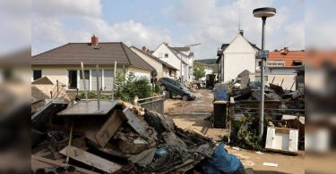 German Rescuers Race to prevent health emergency in the flood area