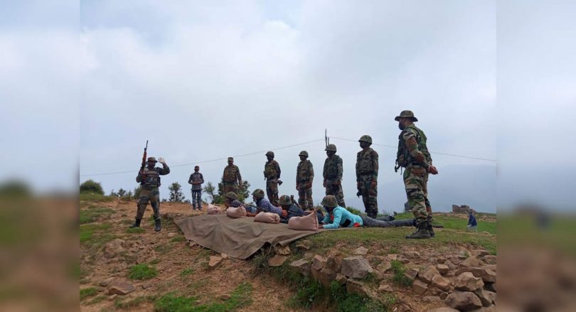 Indian Army Holds Workshops for the Village Defense Committee in Sangiot-Poonch in Jammu and Kashmir