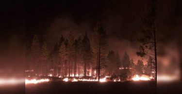 Smoke from the US West Wildfires left the east panting