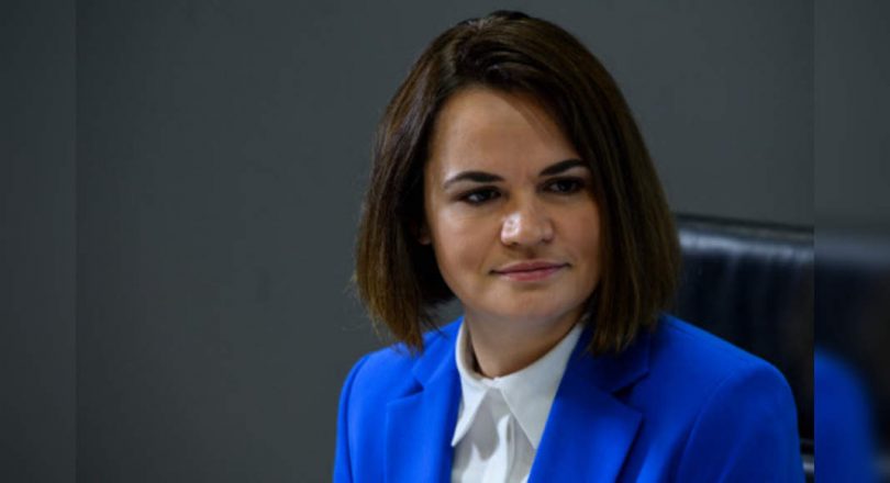 Belarus opposition leader asks us to impose more sanctions