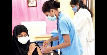 Chennai's top list in giving two jabs