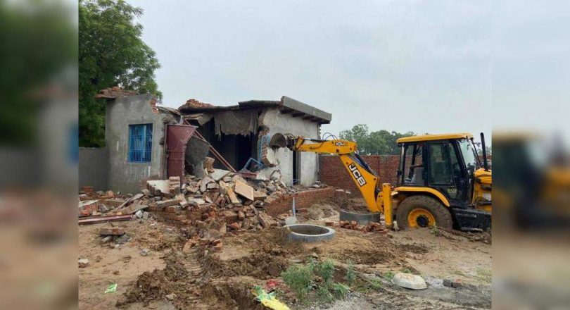 DTCP destroys 2 illegal colonies, freeing 10 hectares