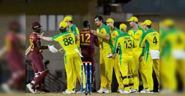 Australia Thump West Indies A total of 133 runs in opening the HIT-HIT ODI
