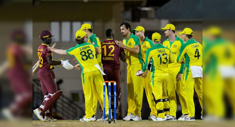 Australia Thump West Indies A total of 133 runs in opening the HIT-HIT ODI