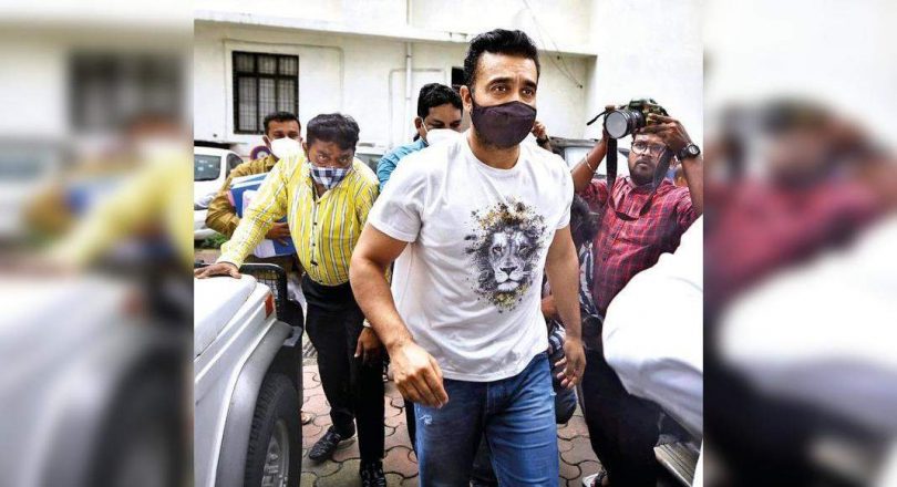 Raj Kundrra was sent to the police detention until Friday