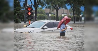 China Blast Dam to divert floods that killed at least 12