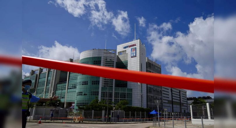 Hong Kong Police arrested the former Apple Daily editor in Chief