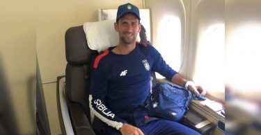 Novak Djokovic arrived in Tokyo for the Olympics