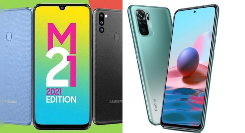 Samsung Galaxy M21 2021 Edition vs Redmi Note 10: How two Budget Cellphones Compare