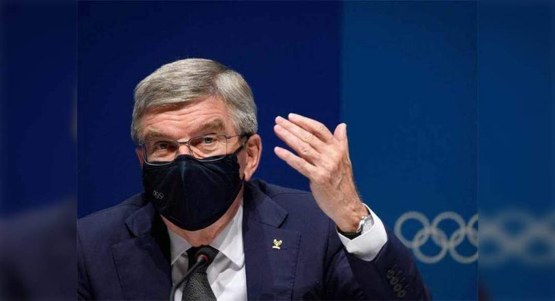 The opening of the Tokyo Olympics will be 'joyful and relieved moments', said the head of IOC