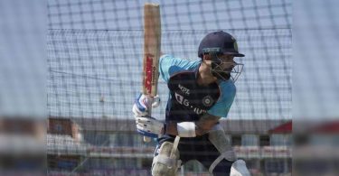 Virat Kohli has a hit on Nets as Indians playing heating games