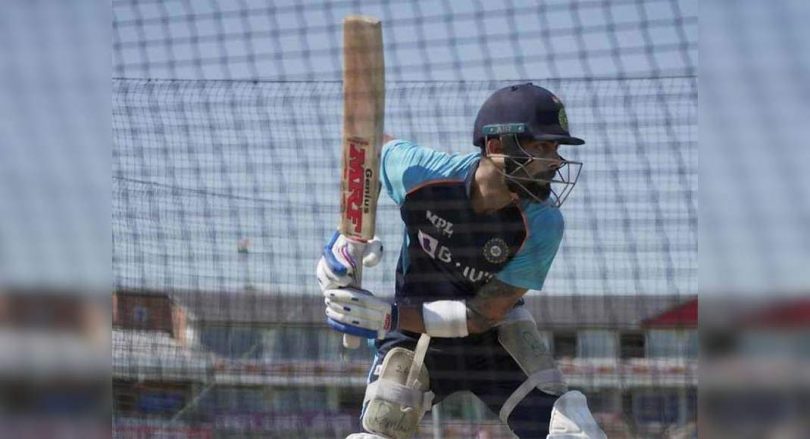 Virat Kohli has a hit on Nets as Indians playing heating games