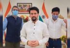 #Humaravictorypunch: Anurag Thakur Cheers for Indian athletes