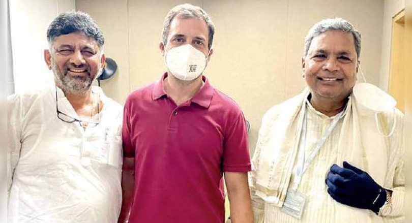 Will Rahul End Power Tussle's Mantra between DKS & Sidda?