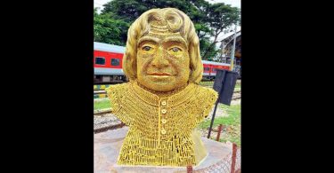 Missile Men's Breasts Decorate Yeshwantpur Train Depot