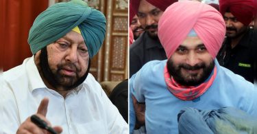 A ceasefire, finally ... Amarinder agreed to attend the Sidhu installation ceremony