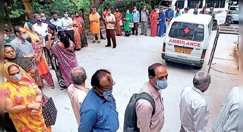 Karnataka: 45% of the qualified population has received at least one dose of vaccine