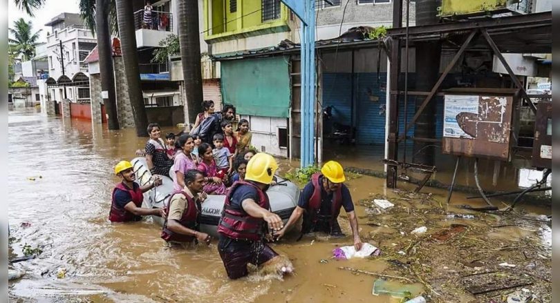 Kolhapur see continuous rain; Many roads close