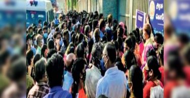 The lack of vaccines causes flash protests in Tamil Nadu
