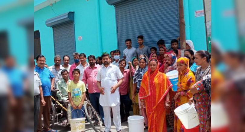 Ludhiana: Residents protest erratic water supply