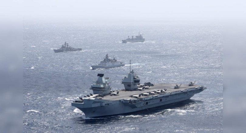 British carrier groups do exercises with India in strategic signals to China