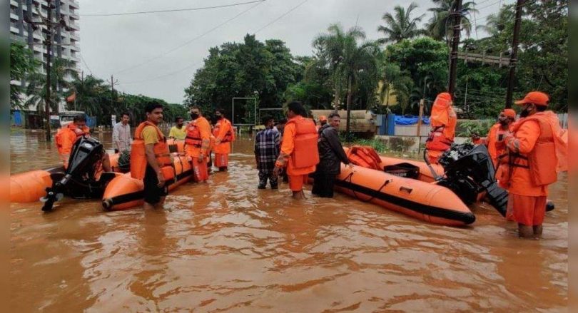 Maharashtra: Heavy Rains Thane battery, Palghar; Marooned Village, NDRF helps in rescue ops